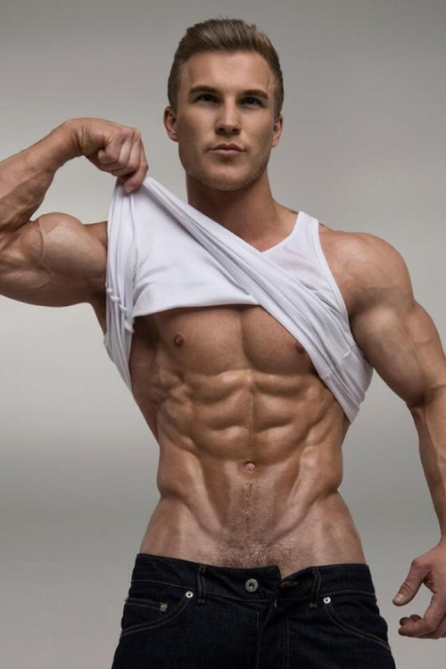 Fitness model Danny Dobson gets exposed  adult photos