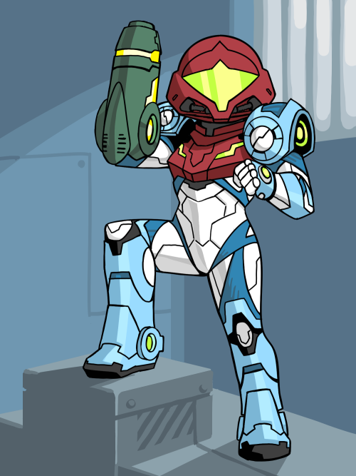 Dread Samus Chibi