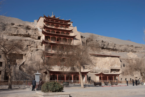 thegetty:Cave Temples of DunhuangCarved by hand out of a cliff face in northwestern China, the Cave 