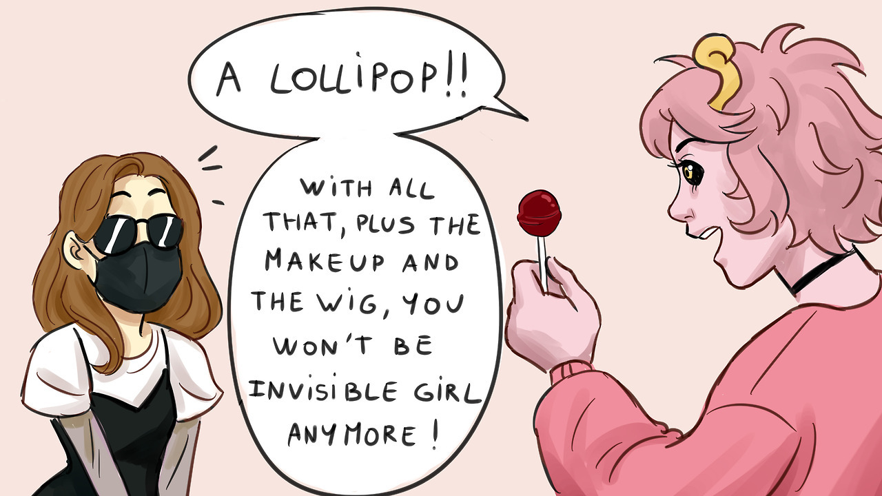 smth-about-marie:  She succeded to go to her date ! Part 3 of my Hagakure Tooru x