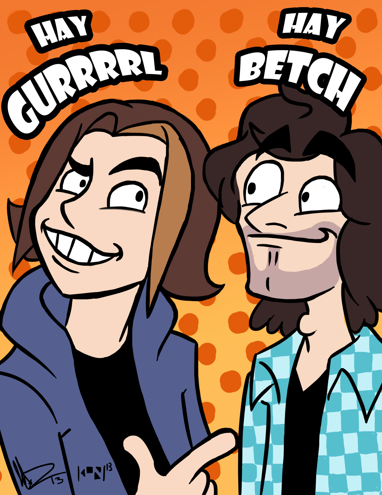tstf:  So.My buddy Kellan and I love Game Grumps.So we did some fan art!Rock on,