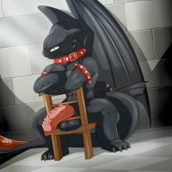justin-giese:  Toothless  is a bad boy