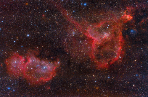 The Heart and Soul Nebulas