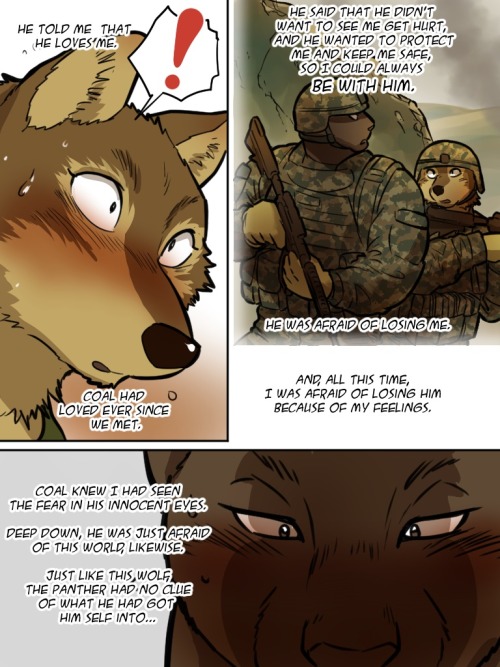 femboy-furry-comics:pandaking32: Brothers in Arms: (5/5)no matter what i will always love this com