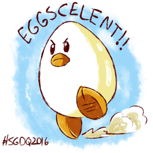 there was an egg game on sgdq so i had to draw egg
