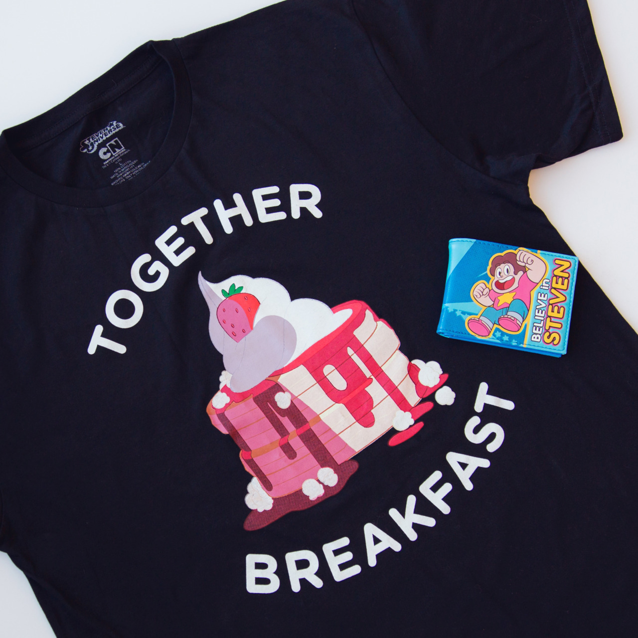 Together Breakfast is best breakfast. New Steven merch is available at @hottopic!