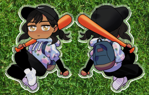 brianna-lei:Preview of the acrylic charms i’m working on! I’m hoping to have the whole squad up fo