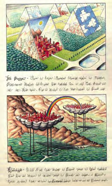 toytheatre:Pages from Codex Seraphinianus by Luigi Serafini