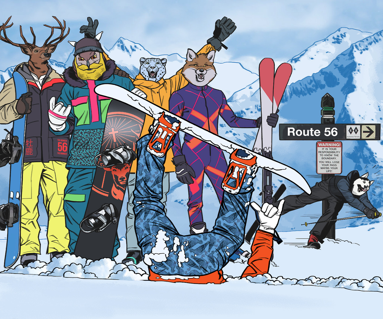 billmund: Wingman: “Come to snow they said. Try a backflip they said. Yeah I’ll