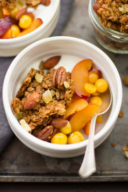 recipeseveryday:Gingersnap Granola