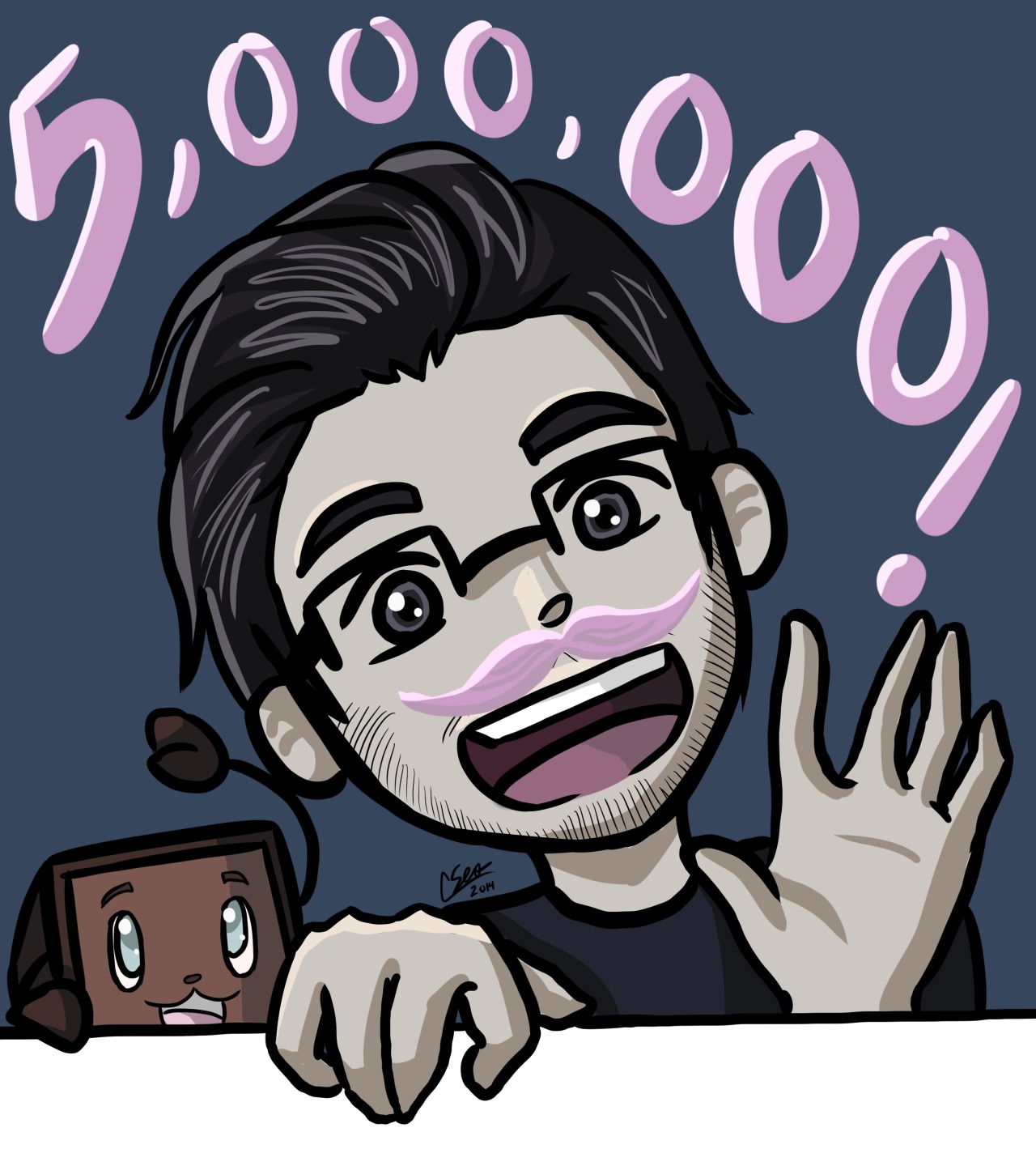 icyalpaca:  Holy. What. When did this happen. Seriously doe…Congrats, Mark for