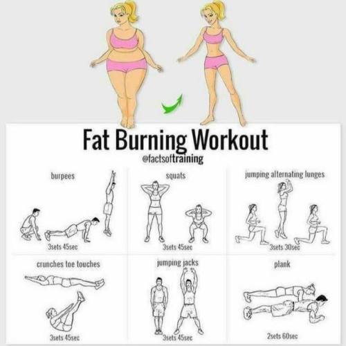 7 Exercises That Burn Fat All Over Your Body! 💪💪💦💦