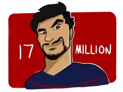 lunarant:  17 MILLION! Congrats Mark, you