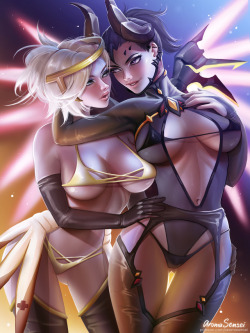 aromasensei: Devil x Angel NSFW versions