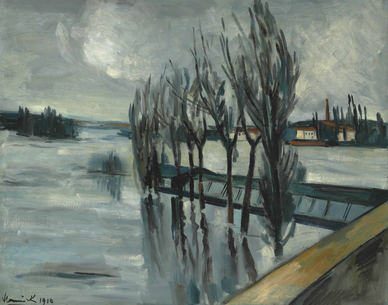 dappledwithshadow:  Maurice de Vlaminck (French, 1876-1958) source