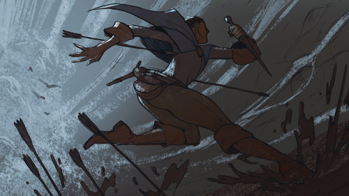 mattrhodesart:SprintWe’ve been doing a lot of storyboarding. I’m enjoying drawing fast and loose. (d