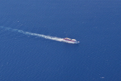 The ferry. Die Fähre.Ferry in the Mediterranean Sea, July 2017.