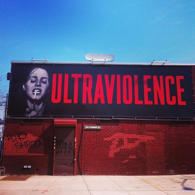 hadarlikestoblog:  Lana’s invaded bushwick #bushwick #lanadelrey #ultraviolence