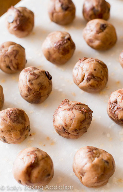 foodffs:  Nutella Chocolate Chip Cookies.Really nice recipes. Every hour.