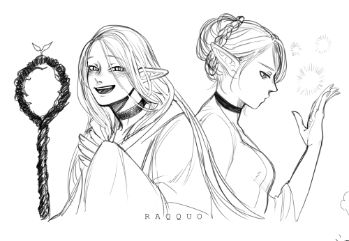 Marcille and Laius past brainrot :’)