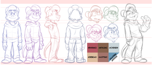 scarfofsilver:also here are revamped reference sketches