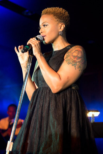 amuzed1:  hellocati:  Jill Scott, Chrisette Michelle, & Janelle Monae @ Essence Music Festival.  So much perfection in this post. 