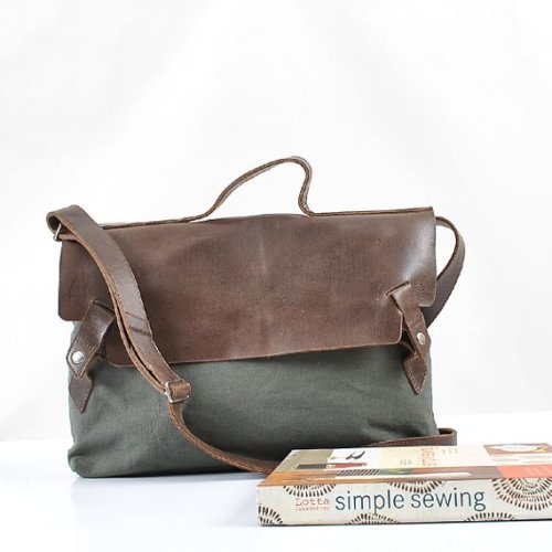 Leather Laptop Bag //abizema