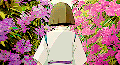 (3/5) Favorite Relationships » Chihiro &amp; HakuLin: “What’s going on?”Kamaji: “Something