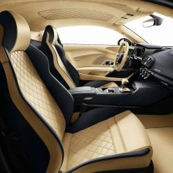 Audi-Obsession:  The #Audir8 V10 Plus Coupé, With Full Audi Exclusive Upholstery