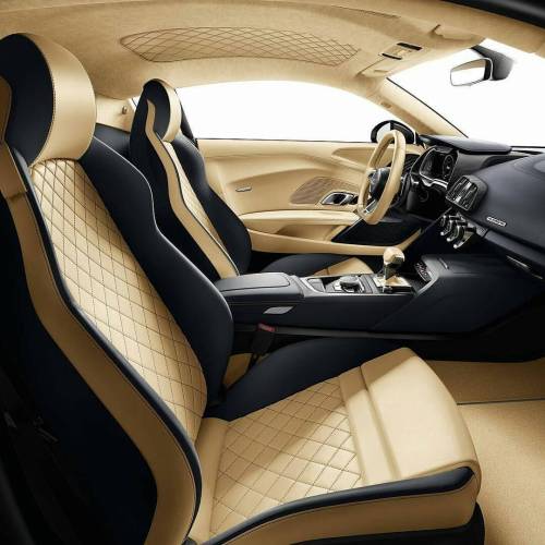 audi-obsession:  The #AudiR8 V10 plus Coupé, with full Audi exclusive upholstery and trim in Magnoli