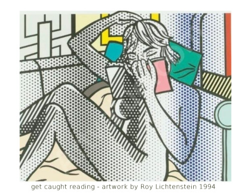 peterschlehmil:book: get caught reading - by Roy Lichtenstein (1994)