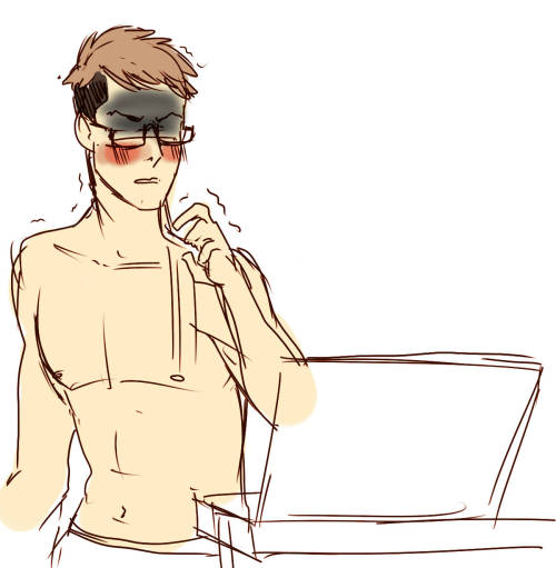 jeanmarco-asanoya:  spoopyspacecaptainjo:  AND THEY BOTH HAD A BUNCH OF GAY SEX!! the end Have some jeanMarco Christmas shenanigans c: I’ll probably draw a bonus picture later and jean looks cool in glasses!  And its 4:30 am and I should probably sleep