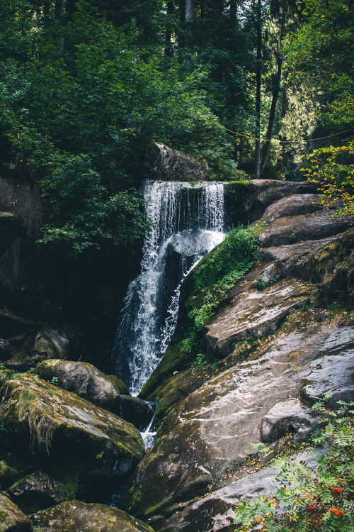 Triberg waterfall, Schwarzwald, Germany.