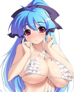 kokonoe-df:  虹のおっぱい画像って乳首見えてないほうがいいよな - 二次萌エロ画像ブログ