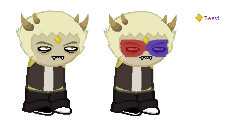 miraclesofgamzee: Yo, I made SUStuck Sollux. It kinda sucks, but I still hope you enjoy! I SEE THE BEE PUN (it would be Beryl pfft)!! that looks cool thank you! <3