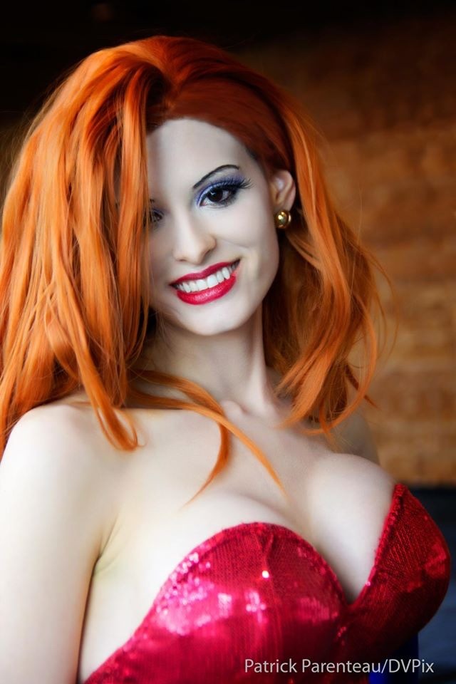 pop&ndash;z:  Kay Pike as Jessica Rabbit in photos by Patrick Parenteau @ Fan