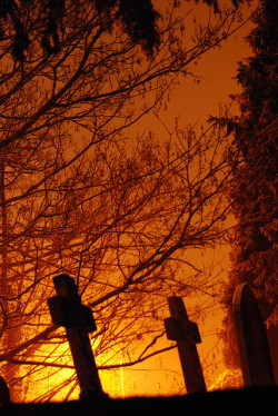 gothnrollx:  Cotgrave Graveyard by ♫ Russ