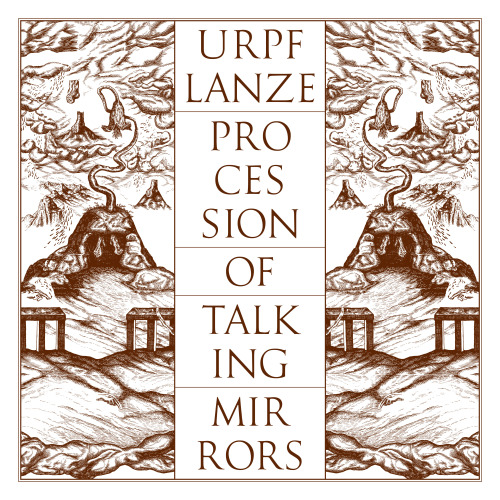 This is the cover for the Urpf Lanze LP ‘Procession of Talking Mirrors’. Coming out March 4th on audioMER. Drawing by me, design by Jeroen Wille.