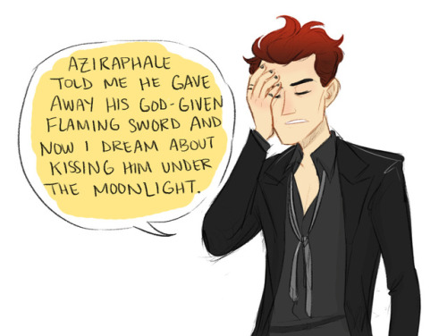 infinite-mirrors:while I wholeheartedly agree that Crowley and Aziraphale are both moron4moron, I co