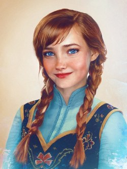 fabbygail:  Anna &amp; Elsa in Real Life by Jirka Väätäinen