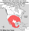 Points closer to Texas than the opposite sides of Texas are to each other.
[[MORE]] duluththrowaway:
• El Paso is closer to San Diego than it is to Houston
• Beaumont is closer to Tampa than El Paso.
• Brownsville is closer to Mexico City than DFW.
•...