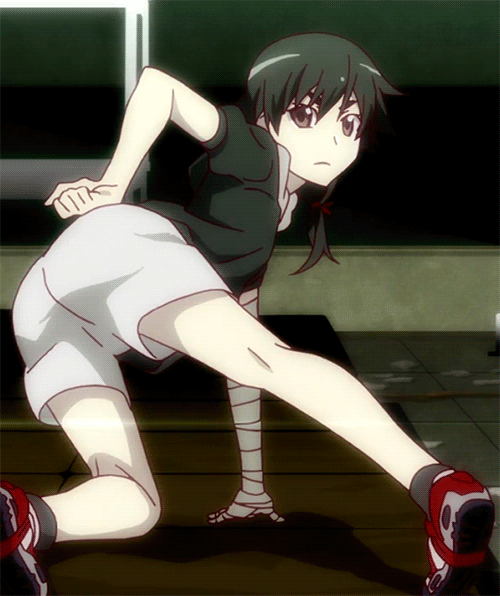 pyon:  Owarimonogatari 07   &lt; |D
