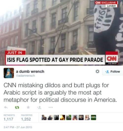 thebellebandit:  kwaku-badass:  smh   Wtf is CNN even anymore…