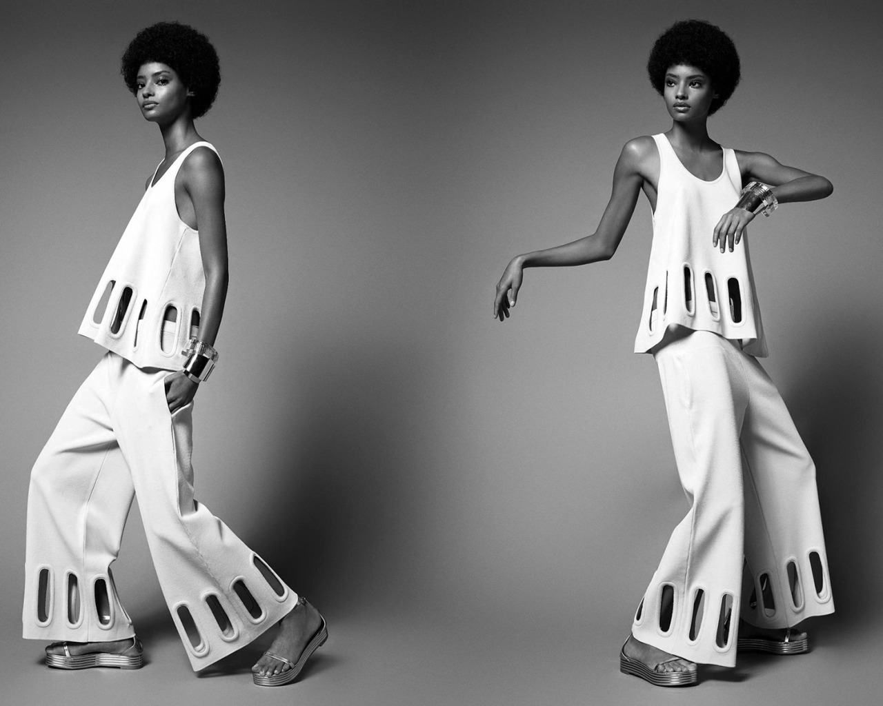 senyahearts:  Malaika Firth for Elle France, March 2015Photographed by: Jean-Baptiste