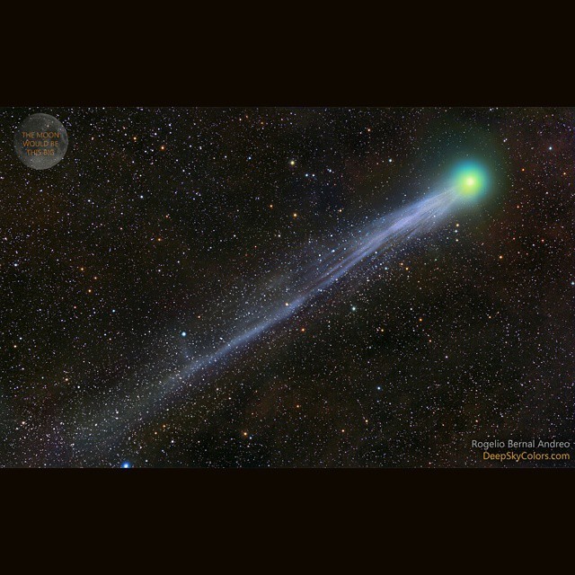 Comet Lovejoy&rsquo;s Tail #nasa #apod #comet #lovejoy #tail #solarsystem #astronomy