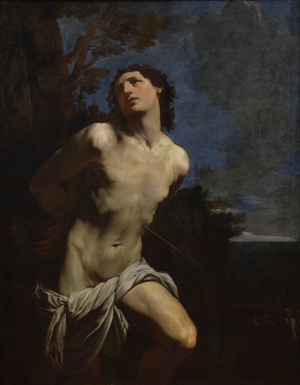 St. Sebastian, St. John the Baptist and an Angel all by Guido Reni. [More pictures