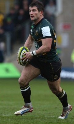 actionrigger:Tom May of Northampton Saints