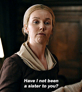 sharpesjoy: Brianna and Marsali + being each other’s sisterOUTLANDER | Give Me Liberty (6.05)