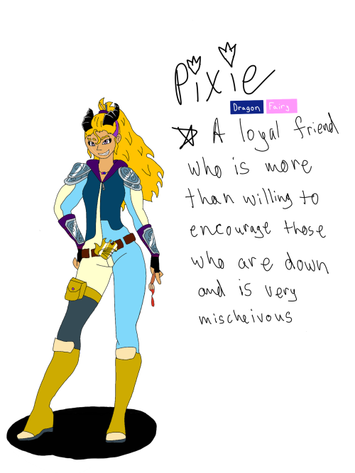pixie-inkk - just a little pixie