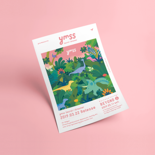 works ymss “Secret/Dreamer” designhttp://ymssbandjapan.tumblr.com/